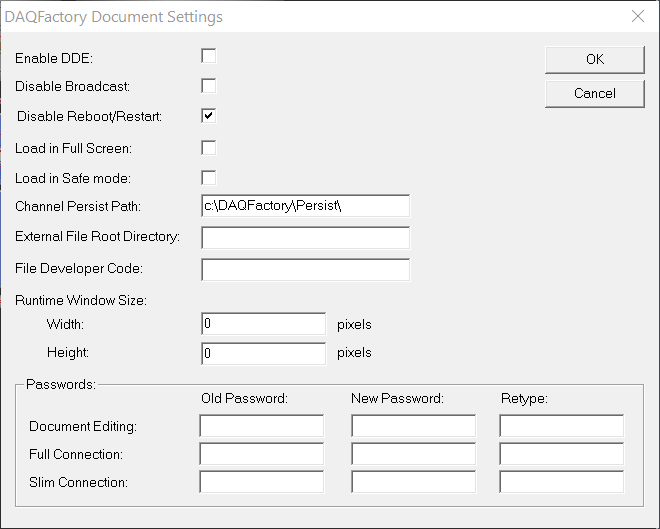 DocumentSettings